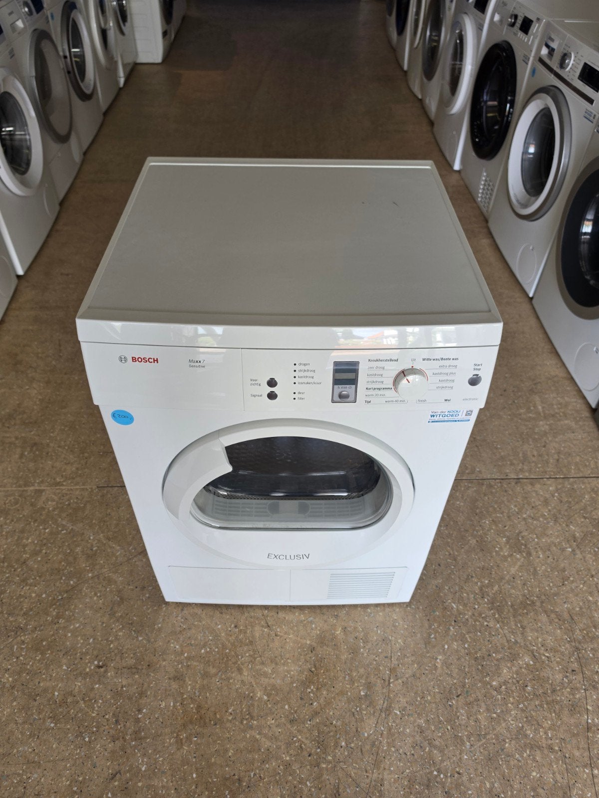 Bosch Maxx Sensitive afvoerdroger | 7 kilo | Gratis thuis ✅️, Bosch, Jirnsum, 6 tot 8 kg, Luchtafvoer