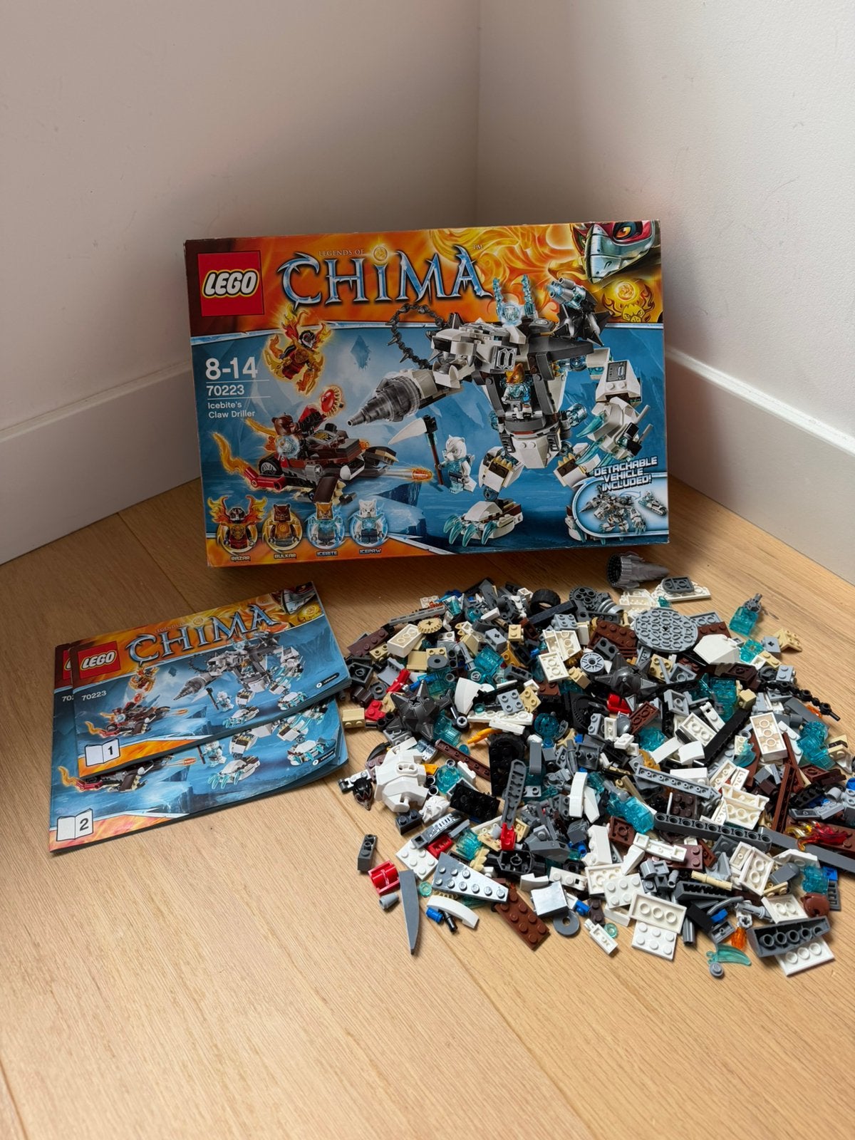 Lego Chima 70223, Inclusief accessoires, Overige thema's, Lego, Ophalen of Verzenden