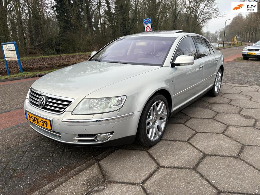Volkswagen Phaeton 4.2 V8 UNIEKE 4-zits!, Automaat, Verwarming stoelen achter, Gebruikt, 4 stoelen