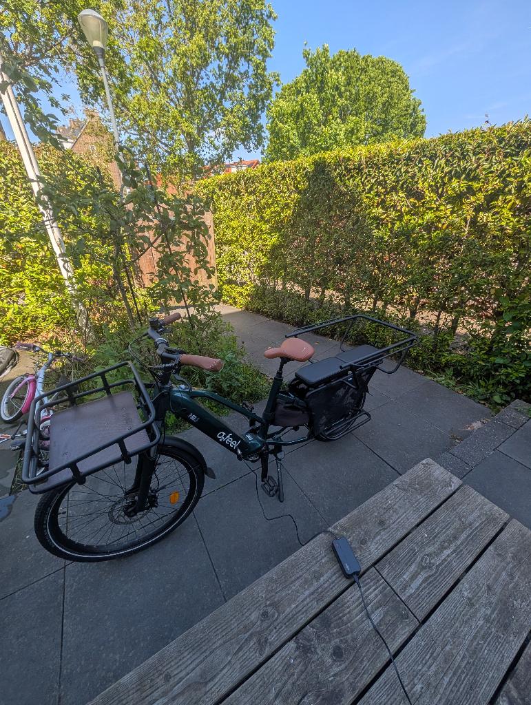 O2feel Equo Cargo Power 4.1, Fietsen en Brommers, Elektrische fietsen, Zo goed als nieuw, Overige merken, 55 tot 59 cm, 50 km per accu of meer