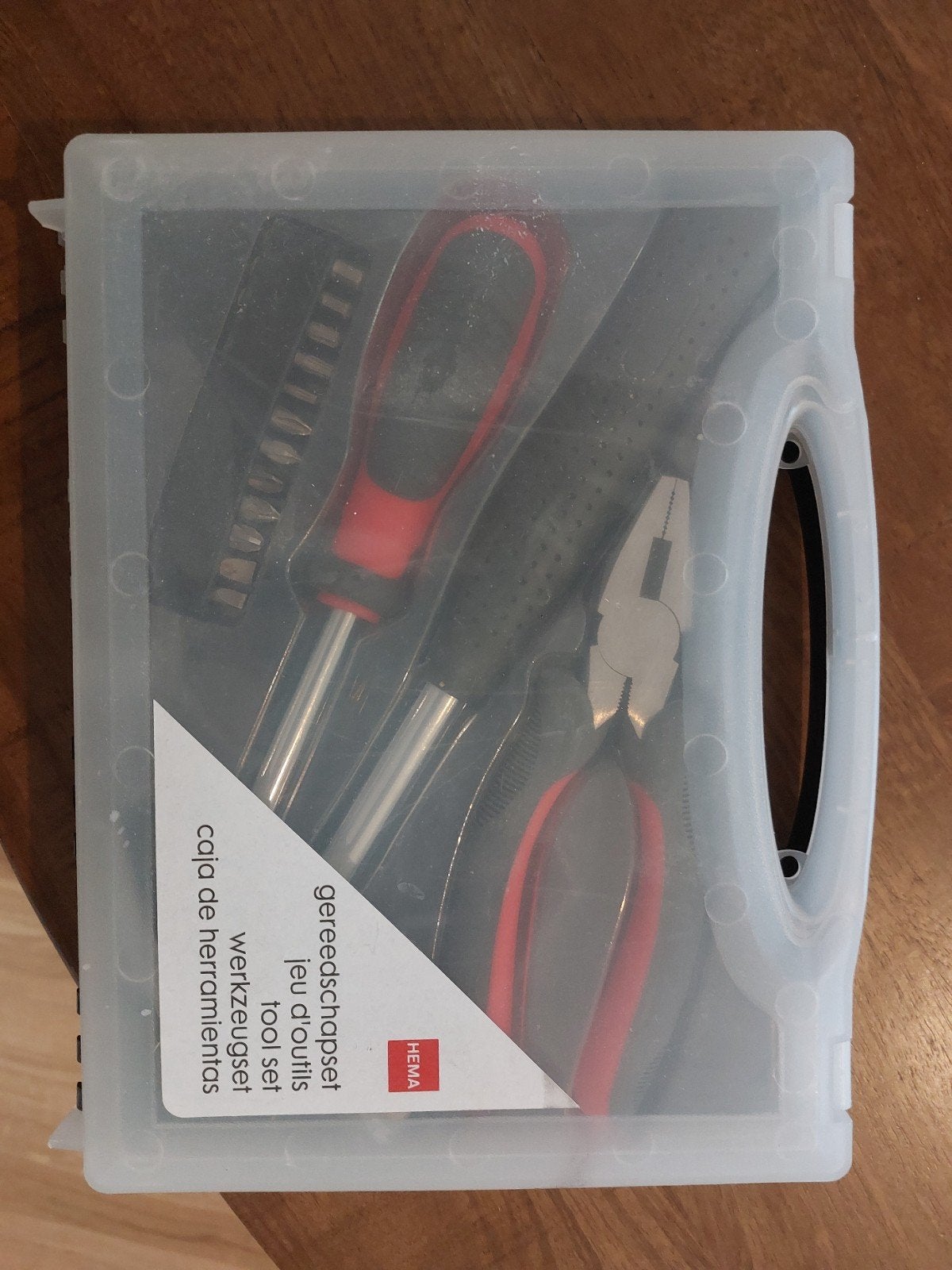 Hema Gereedschapset - Compacte Toolset, Ophalen, Zo goed als nieuw