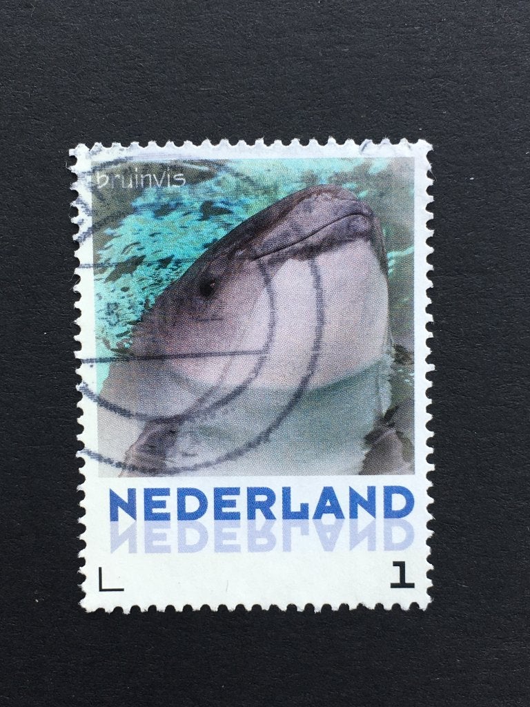 EDWN 2560 Persoonlijke - Bruinvis - gestempeld, Ophalen of Verzenden, Na 1940, Gestempeld