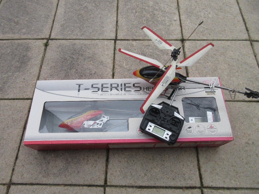 Radiografische afstandbestuurbare helikopter, Ophalen, Gebruikt