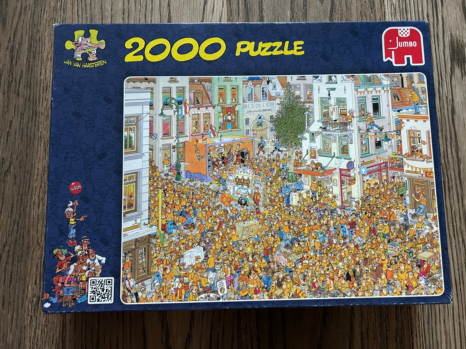Jan van Haasteren 2000 stukjes, Ophalen of Verzenden, Meer dan 1500 stukjes, Gebruikt, Legpuzzel