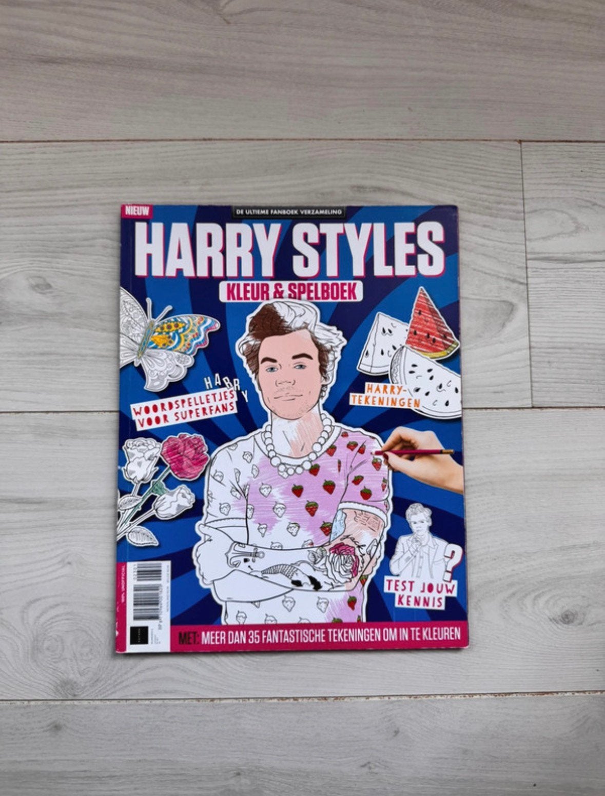 Harry Styles kleur- en spelboek, Boeken, Verzenden, Nieuw, Overige typen