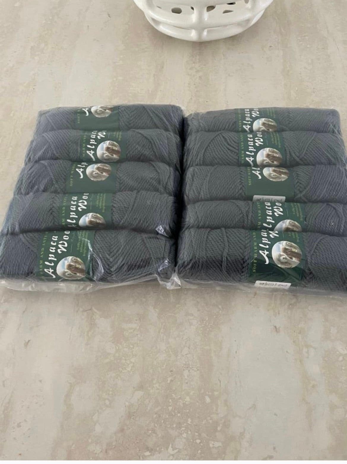 alpaca wool, Ophalen of Verzenden, Zo goed als nieuw, Breien of Haken, Wol of Garen