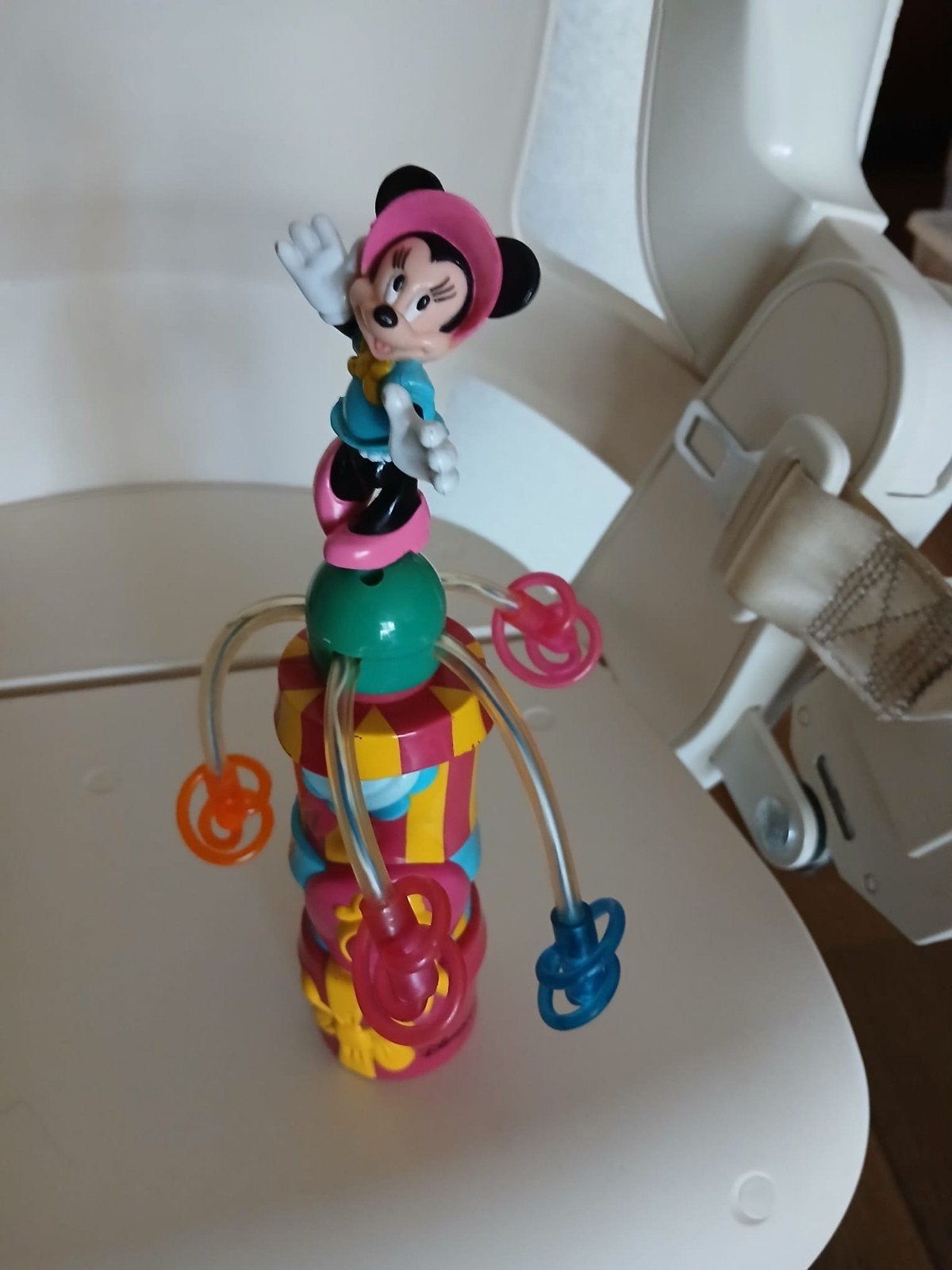 Disney Minnie Mouse Draaiende Toren., Ophalen of Verzenden, Mickey Mouse, Zo goed als nieuw, Beeldje of Figuurtje