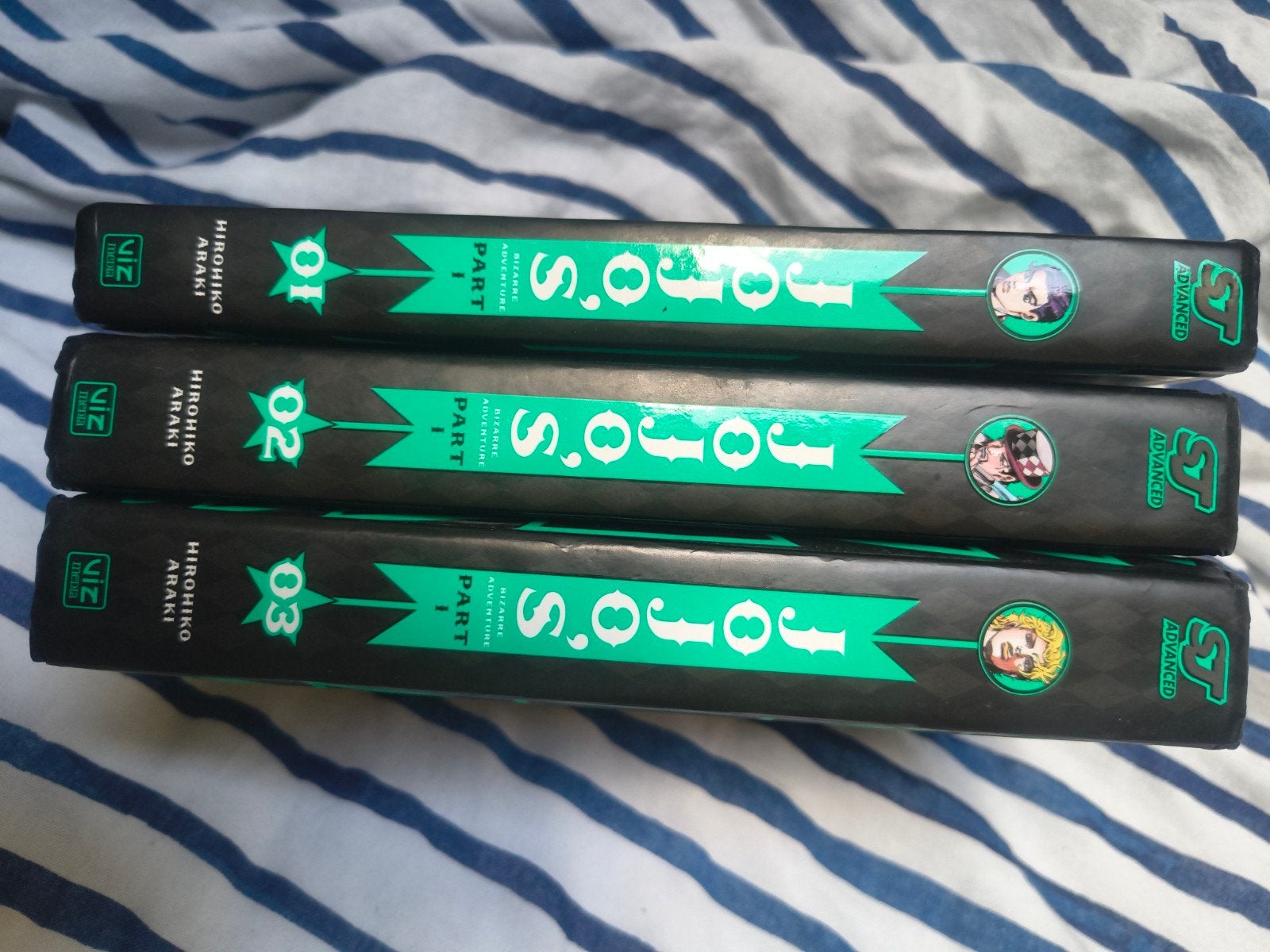 jojo's bizzare Adventure manga part1, Boeken, Complete serie of reeks, Ophalen of Verzenden, Zo goed als nieuw, Japan (Manga)