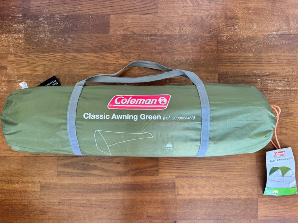 Coleman Classic Awning  green  lichtgewicht, Ophalen of Verzenden, Zo goed als nieuw