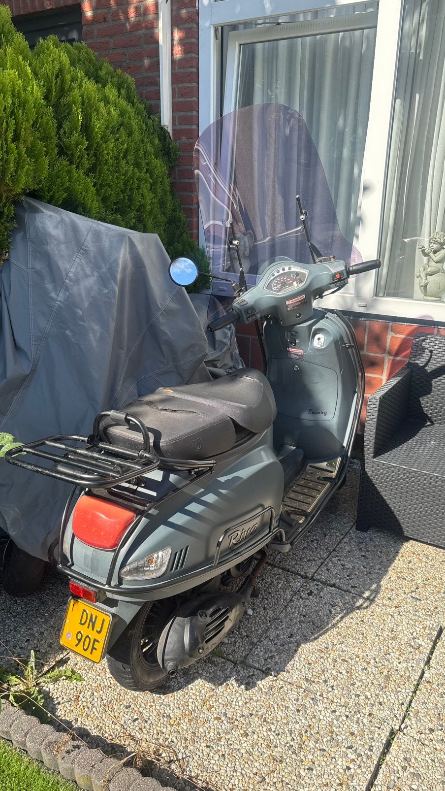 BTC riva 50cc - geel kenteken - 10020 km- inclusief papieren, Gebruikt, Benzine, Ophalen, Overige merken