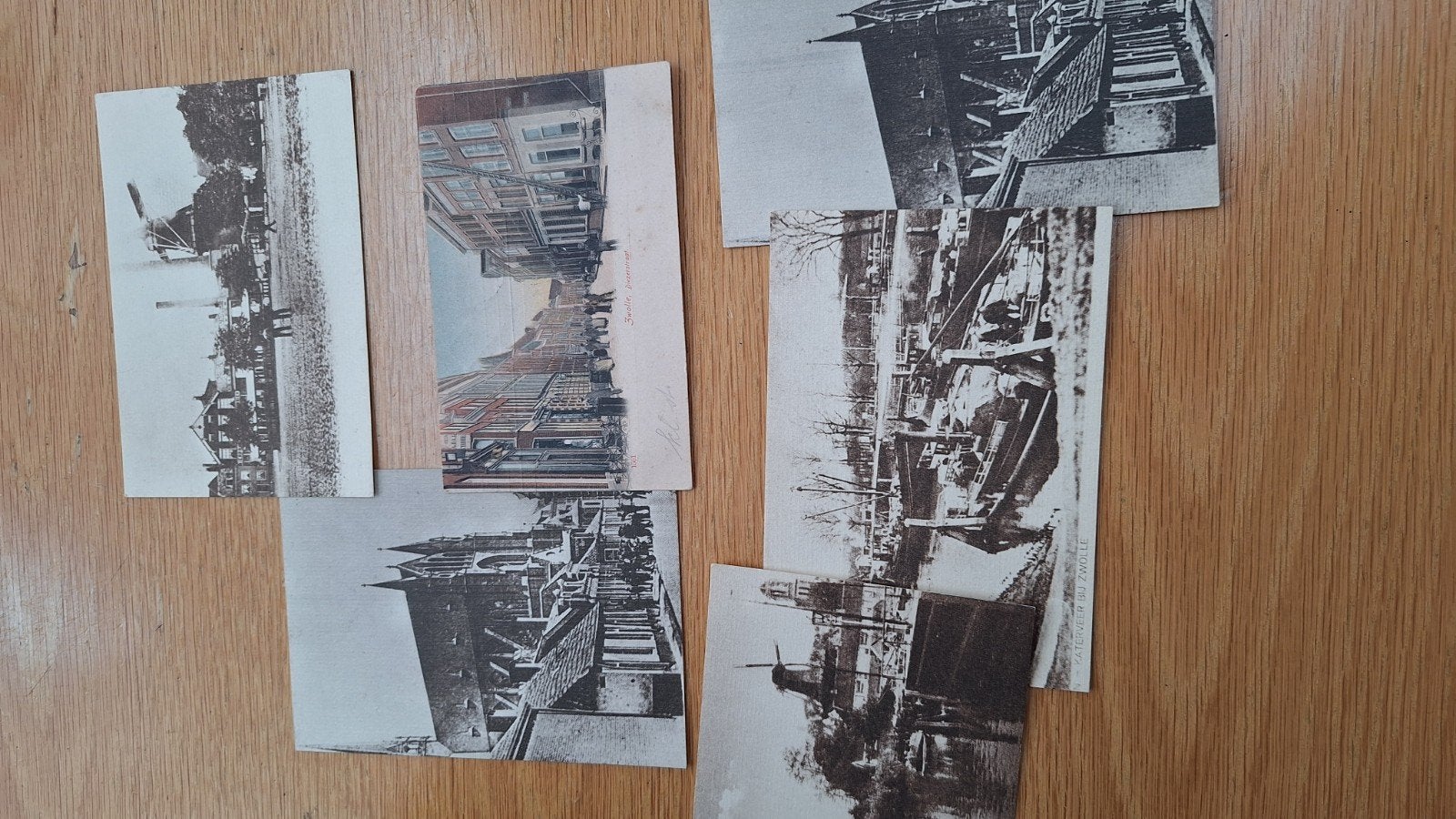 ansichkaarten  oud verzamelaar zwolle, Ophalen of Verzenden, Voor 1940, Gebruikt, Overige onderwerpen