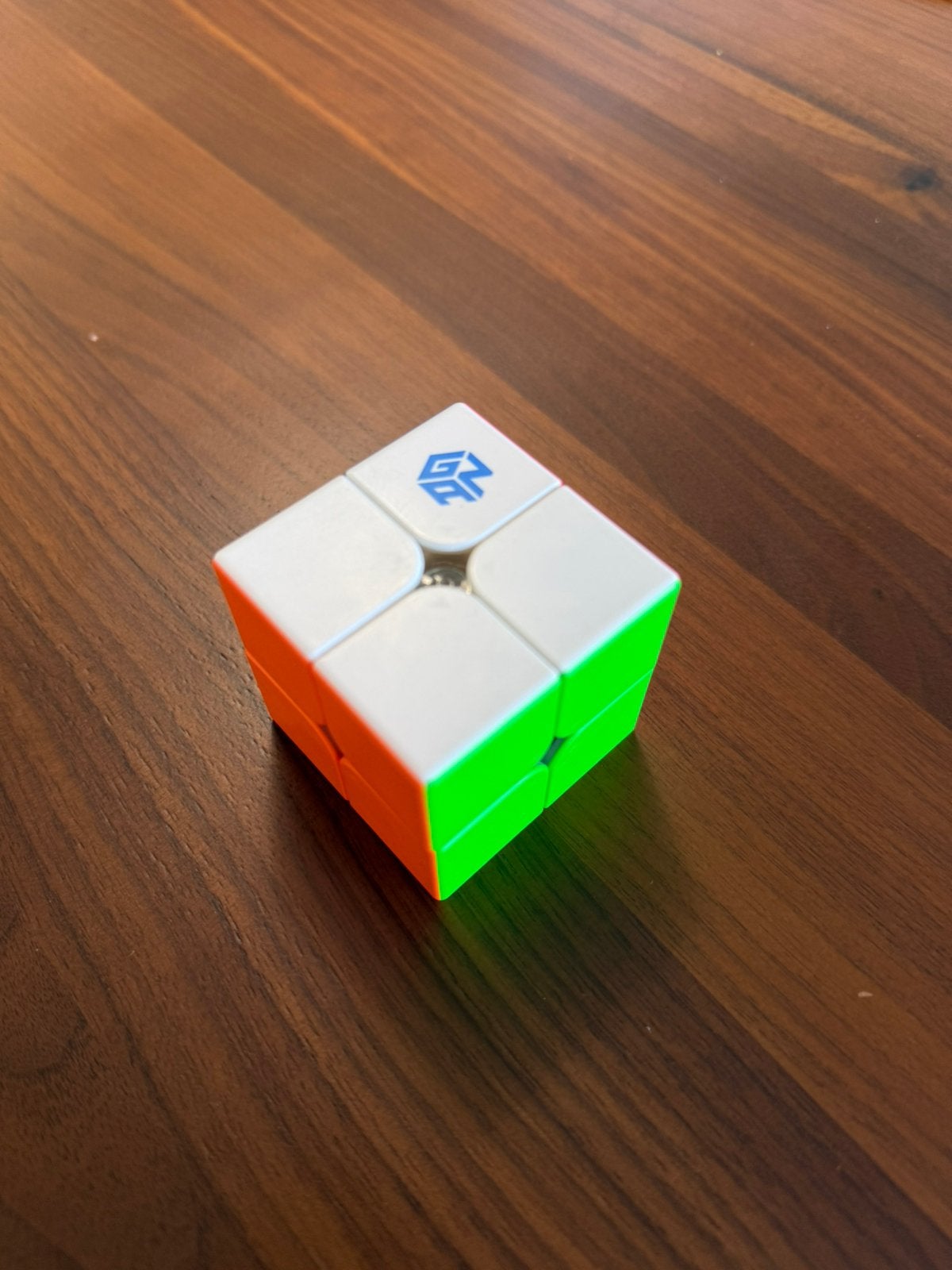 GAN251 M Air 2x2 rubiks kubus, Ophalen of Verzenden, Zo goed als nieuw