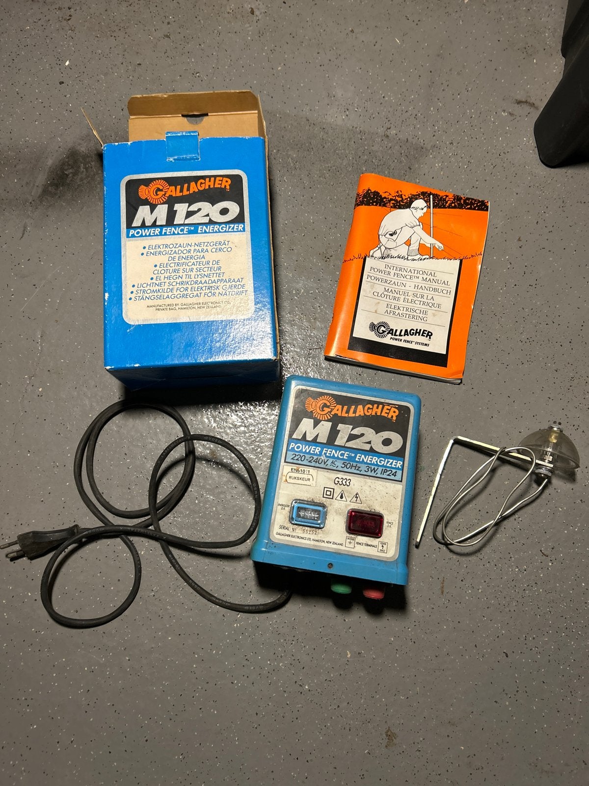 Gallagher M120 Schrikdraadapparaat - Zo goed als nieuw, Ophalen, Zo goed als nieuw