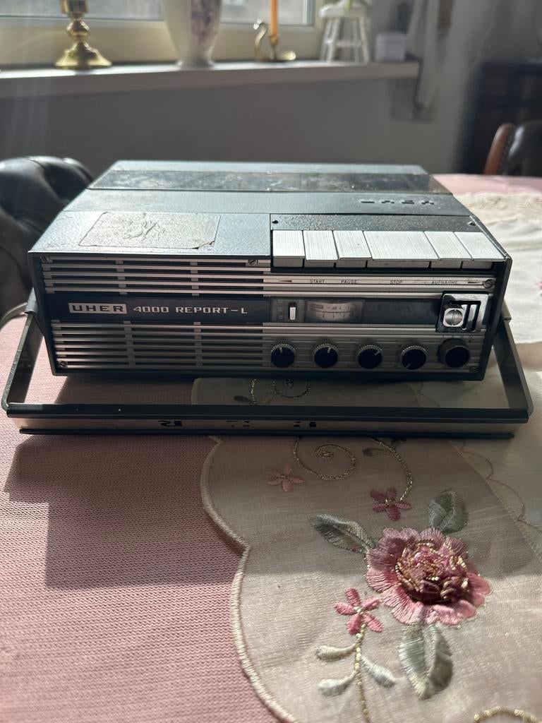 Uher 4000 Report-L bandrecorder van Bob Meijer, Audio, Tv en Foto, Bandrecorders, Ophalen, Bandrecorder