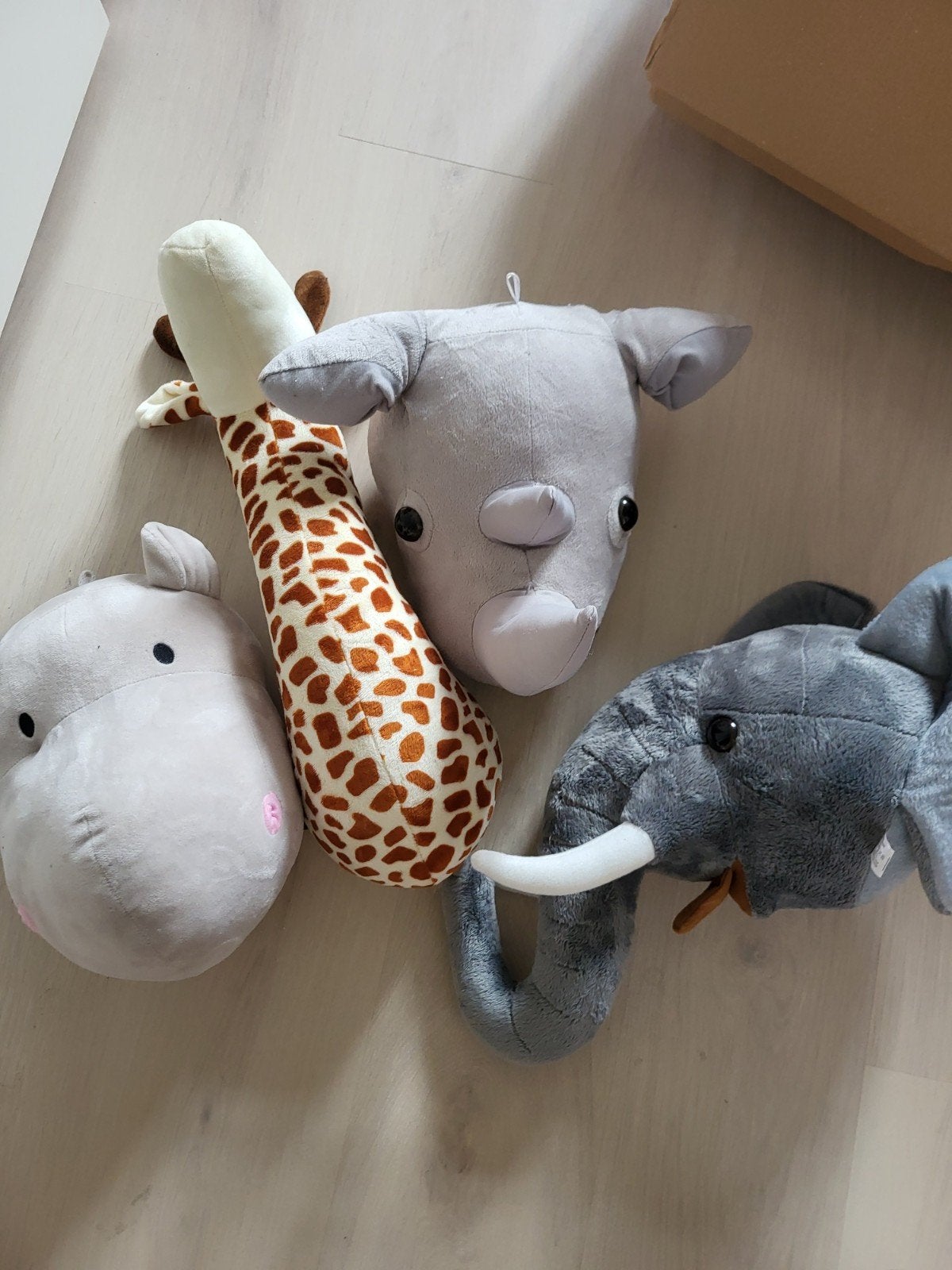Leuke dierenkoppen voor aan de muur, Ophalen, Gebruikt, Meerkleurig, Overige stijlen