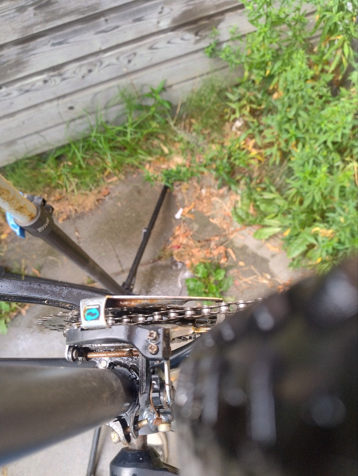 Rockrider mountainbike XL - opknapper met schijfremmen, Gebruikt, Hardtail, Heren, Schijfrem