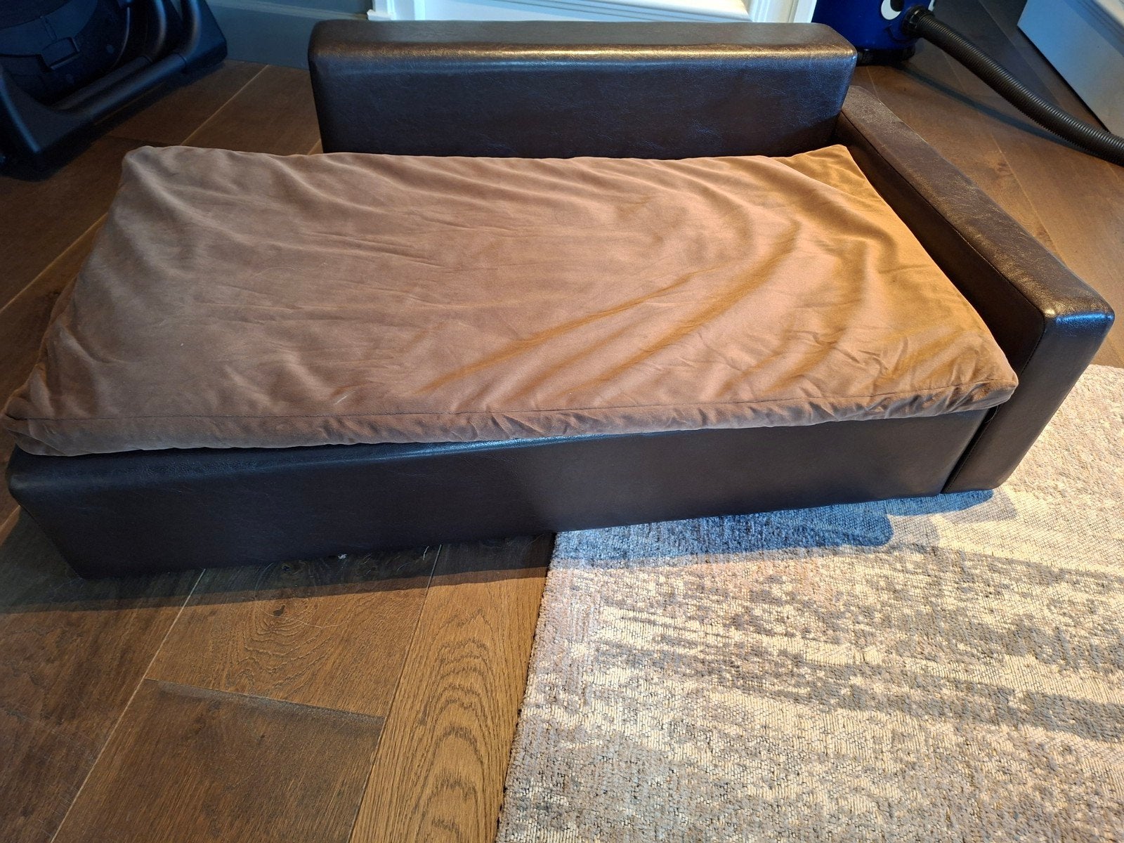 Hondenmand 35x50, Ophalen, Zo goed als nieuw, Riet