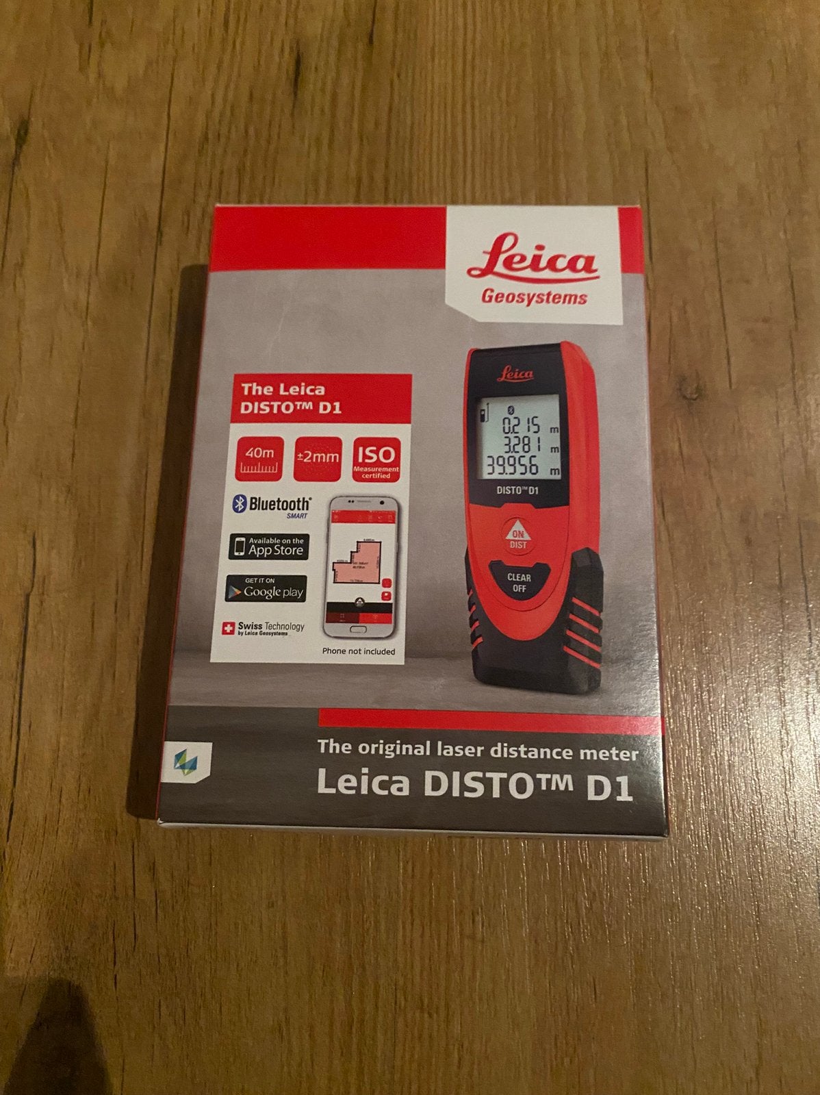 leica D1 lasermeter, Doe-het-zelf en Verbouw, Meetapparatuur, Verzenden, Zo goed als nieuw