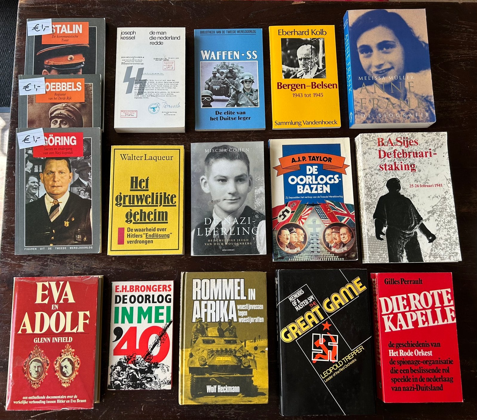 Collectie 2e wereldoorlog - 16x voor €35,-, Ophalen of Verzenden, Tweede Wereldoorlog, Zo goed als nieuw, Algemeen
