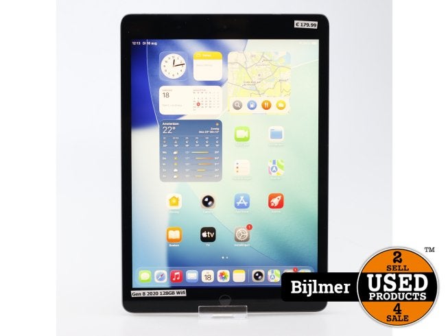 iPad Gen 8 2020 128GB Wifi Grijs | Nette Staat, Apple, Zo goed als nieuw, Support@apple.com, One Apple Park Way
Cupertino, CA 95014
United States