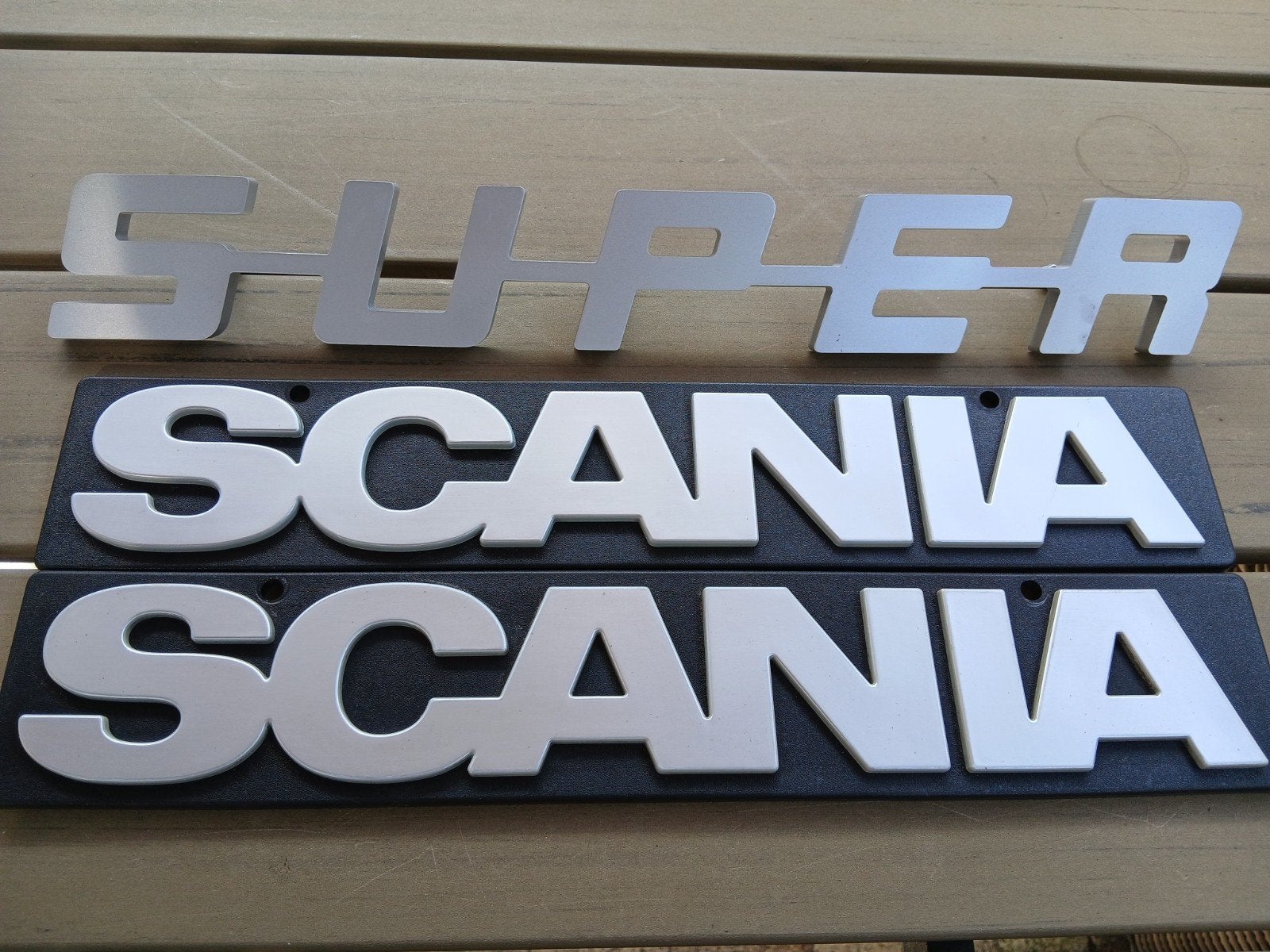 Scania emblemen, Auto-onderdelen, Vrachtwagen-onderdelen, Scania, Ophalen of Verzenden