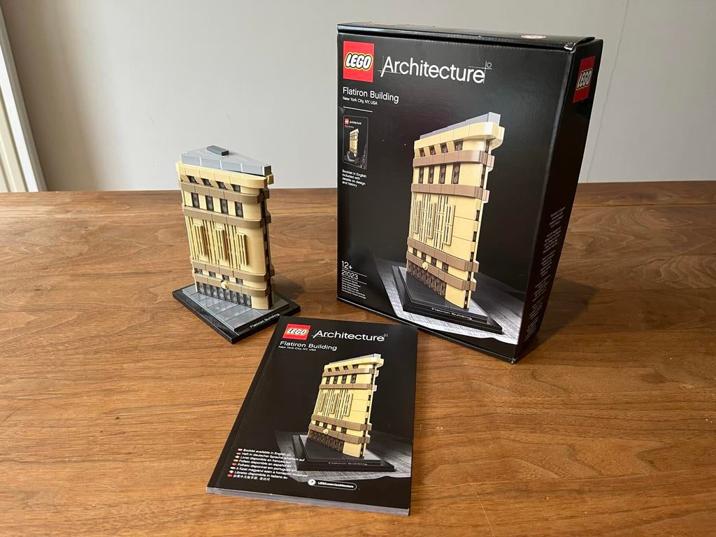 LEGO Architecture Flatiron Building 21023, Gebruikt, Lego, Architecture, Ophalen of Verzenden