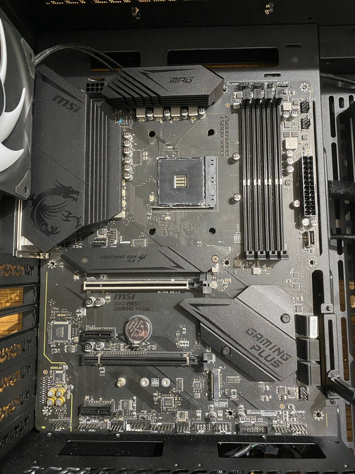 MSI B550 Gaming Plus Moederbord - Defect, BIOS werkt, Computers en Software, Moederborden, Ophalen of Verzenden, Zo goed als nieuw