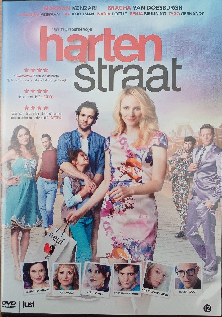 2+1 GRATIS! DVD Hartenstraat, Cd's en Dvd's, Dvd's | Nederlandstalig, Vanaf 12 jaar, Ophalen of Verzenden, Zo goed als nieuw, Komedie