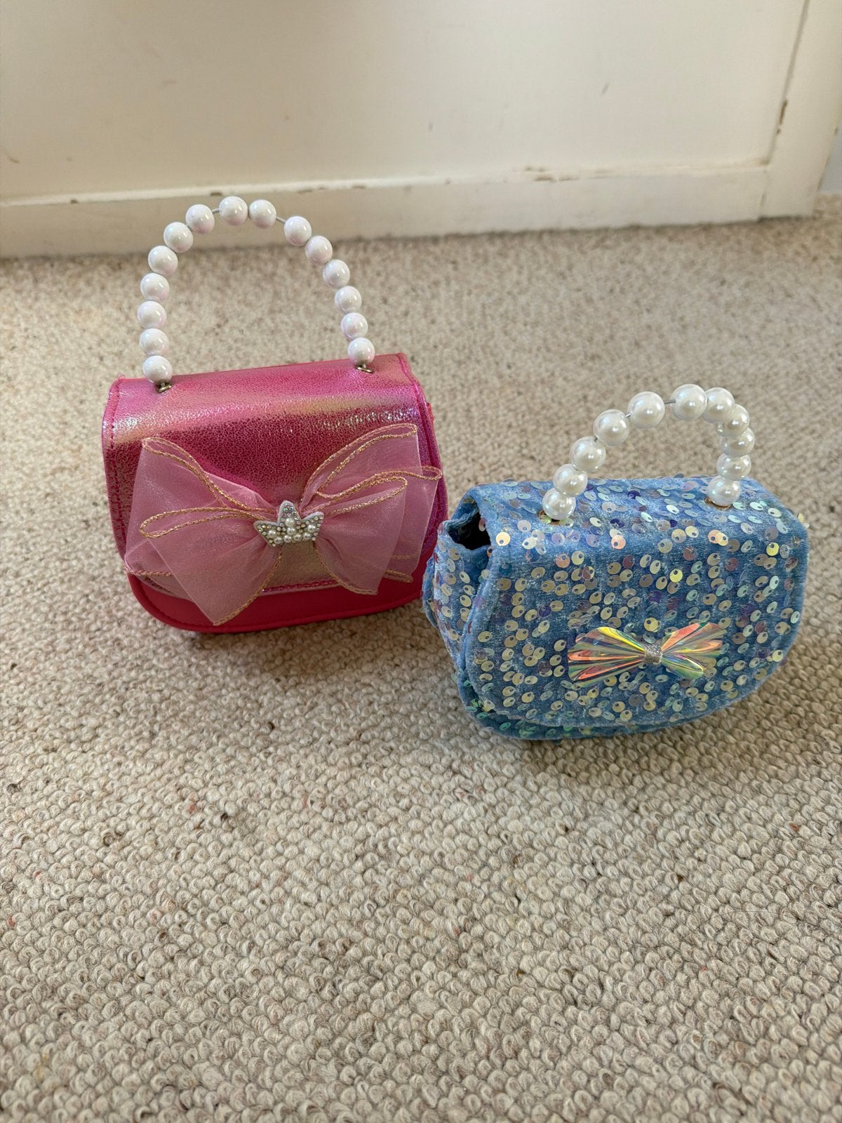 Leuke kleine tasjes voor je dochter om mee te spelen of uitg, Ophalen, Gebruikt, Roze, Overige typen