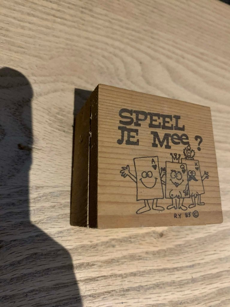 Mini speelkaarten, Ophalen of Verzenden, Gebruikt, Speelkaart(en)