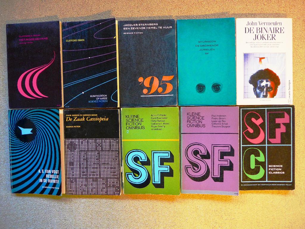 SF & Fantasy Simak, Sturgeon, Vogt, Zerwick pockets BZB, Ophalen, Gelezen, Diverse auteurs