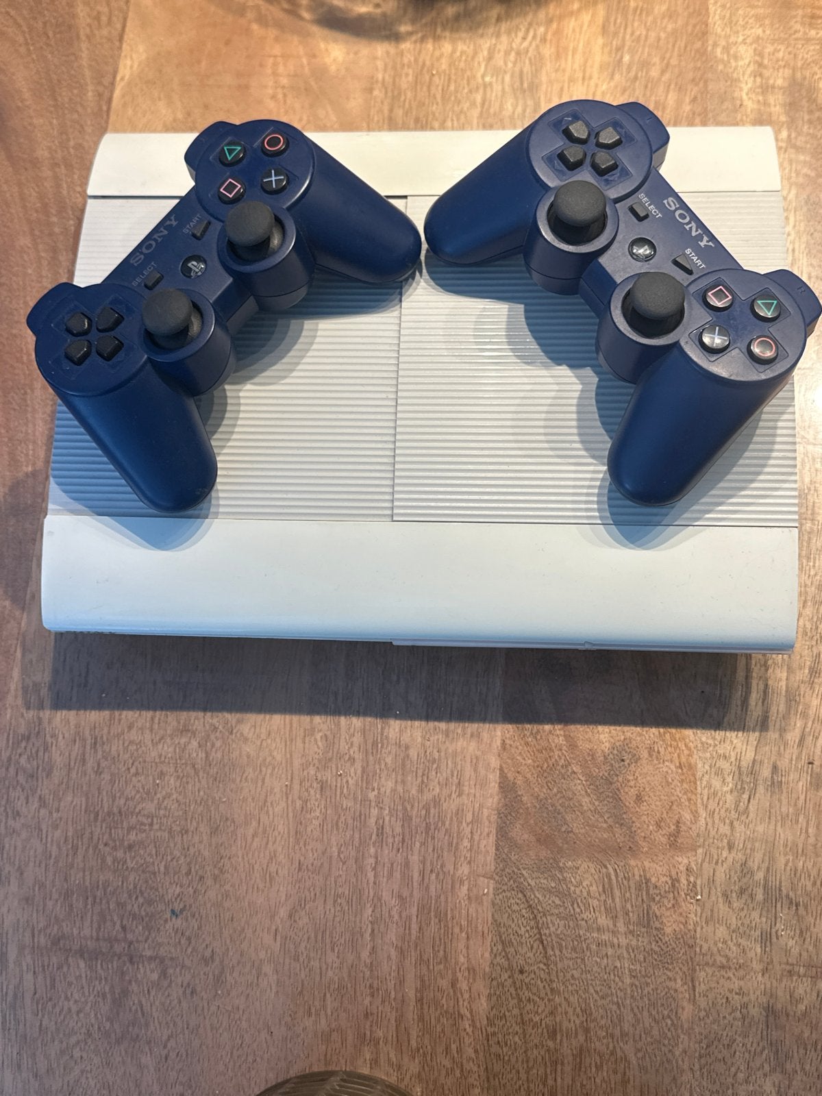 PlayStation 3 (PS3) met 2 controllers, Spelcomputers en Games, Gebruikt, Phat, Met 2 controllers, Ophalen of Verzenden