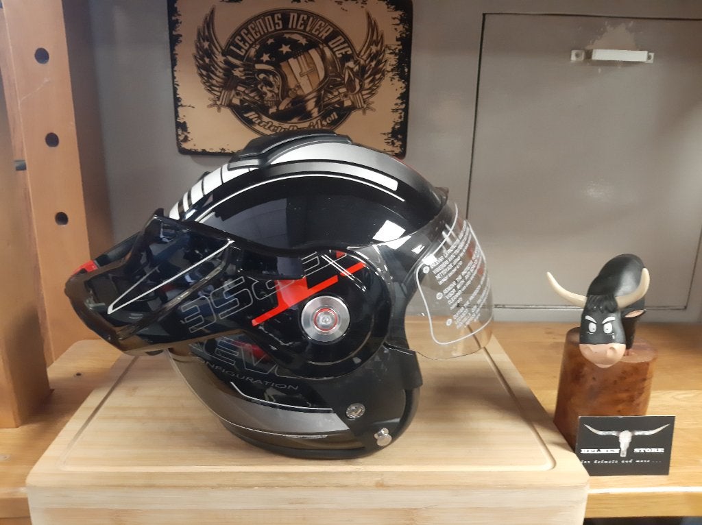 Beon Reverse helm XXL motor scooter helm systeemhelm XXL, Pascalstraat 6 1704 RD Heerhugowaard, Systeemhelm, Dames, Ophalen of Verzenden