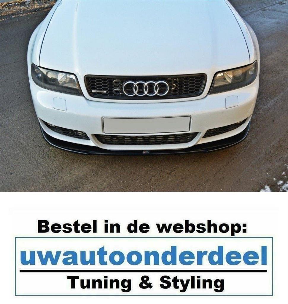 Maxton Spoiler Voorspoiler Lip Splitter Voor Audi RS4 B5, Verzenden, Automotive Parts, A.parts@hotmail.nl, Trasmolenlaan 12 3447 GZ Woerden
