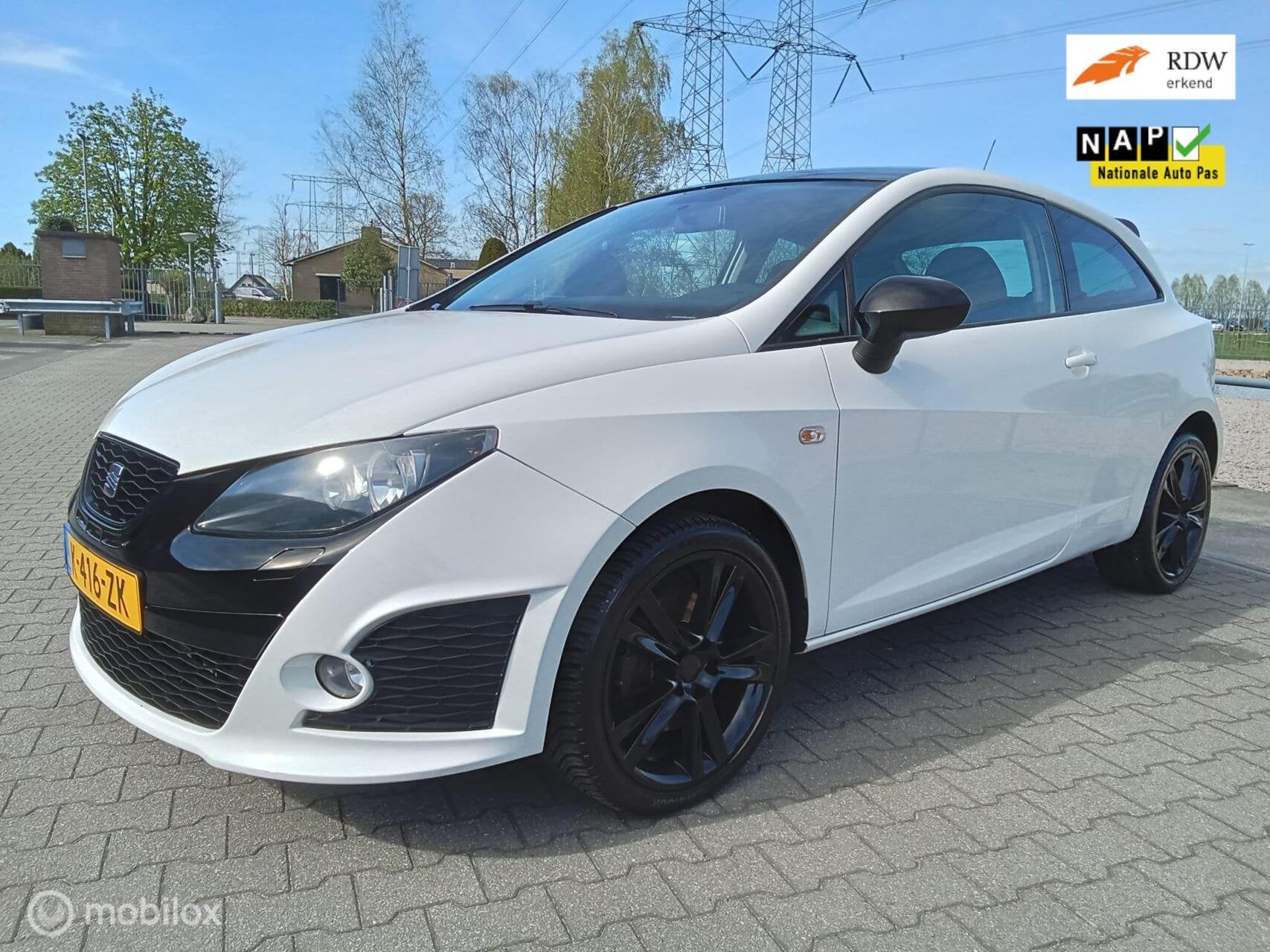 Seat Ibiza SC 1.4 TSI FR Bocanegra/automaat, Auto's, Seat, Euro 5, 1154 kg, Gebruikt, Zwart