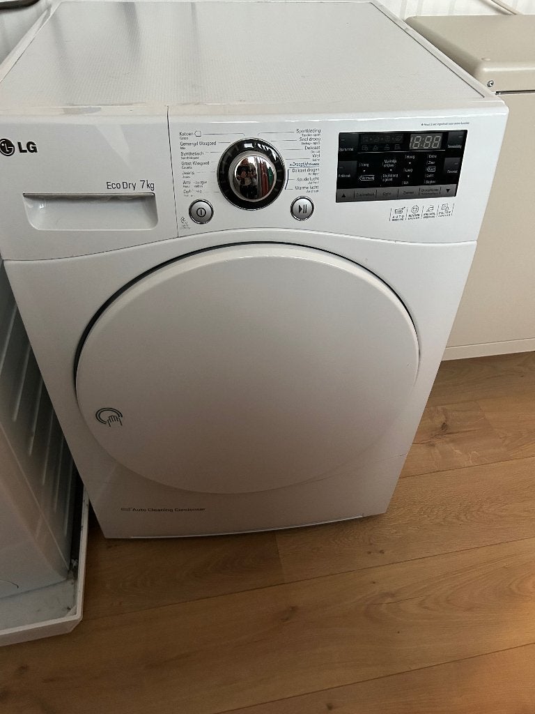 Warmtepomp Wasdroger Te Koop, Ophalen, 6 tot 8 kg, Gebruikt, Anti-kreukfase