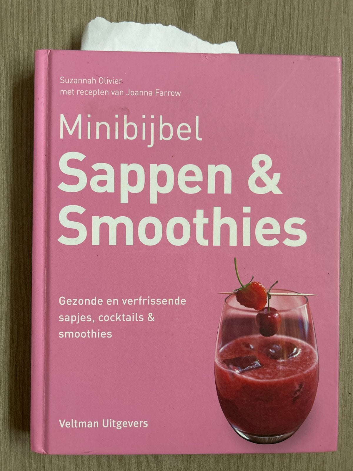 Minibijbel Sappen & Smoothies - Gezonde recepten, Ophalen, Overige typen, Nieuw, Gezond koken