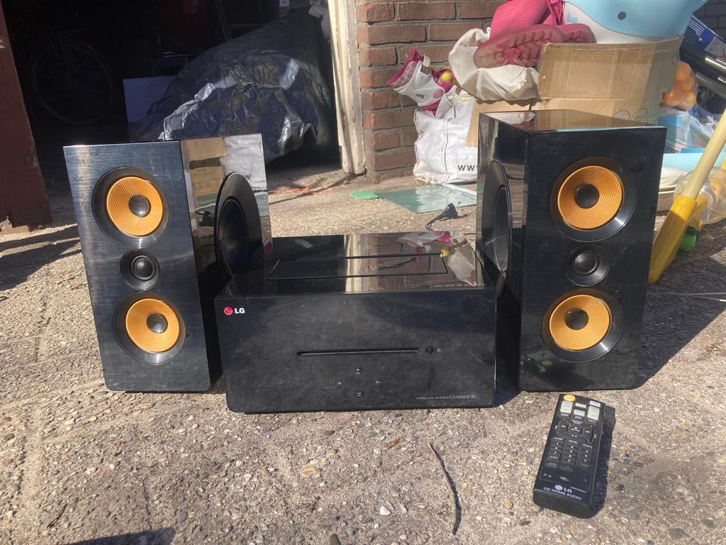 LG Microset met Bluetooth en USB-aansluiting, Audio, Tv en Foto, Stereo-sets, Ophalen of Verzenden, Gebruikt, Overige merken, Microset
