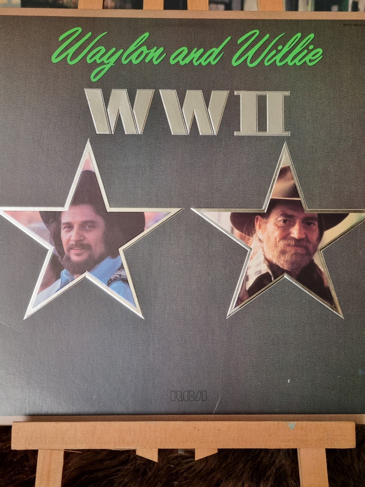 Waylon & Willie WWII LP - Country Album uit 1982, Cd's en Dvd's, Ophalen of Verzenden, Gebruikt, Country