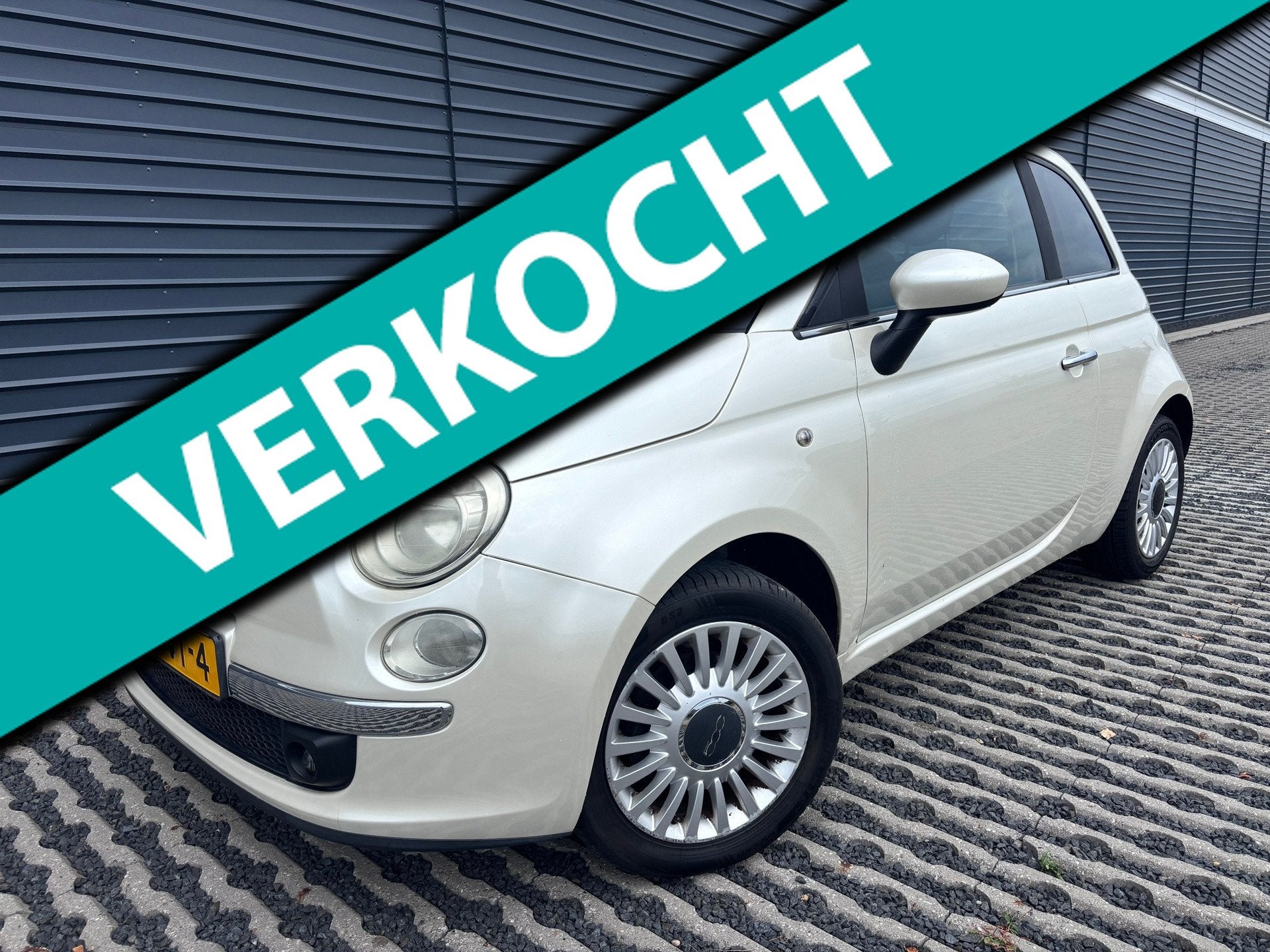 Fiat 500 1.4-16V Lounge | Climate Control | LM Velgen, Auto's, Voorwielaandrijving, 101 pk, Gebruikt, 31 €/maand