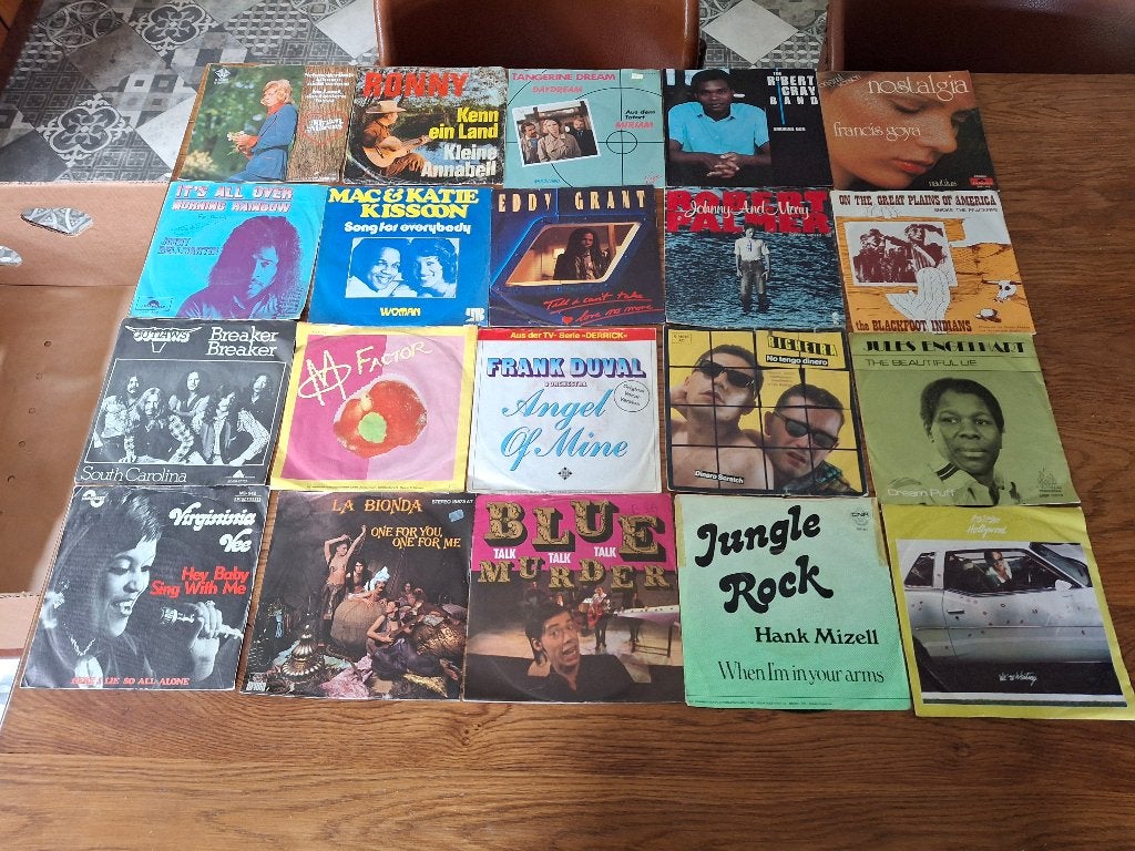 Partij singles 400 stuks(5) 80 euro vaste prijs, Ophalen of Verzenden, Zo goed als nieuw, 7 inch, Pop