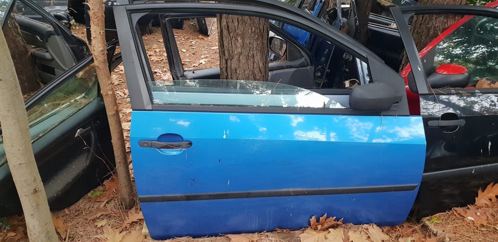FORD FIESTA PORTIER RECHTS BJ 2002 TOT 2007, Auto-onderdelen, Gebruikt, -, Deur, -
