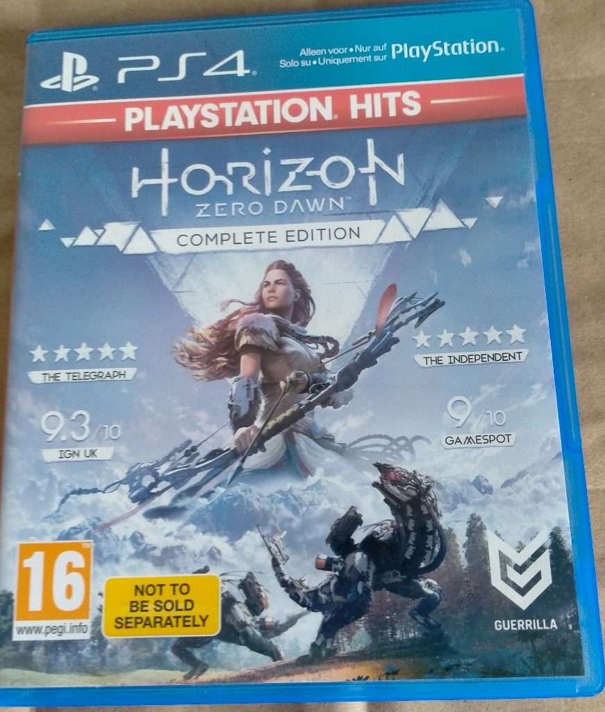Horizon zero Dawn complete edition ps4, Spelcomputers en Games, Games | Sony PlayStation 4, Avontuur en Actie, 1 speler, Ophalen of Verzenden