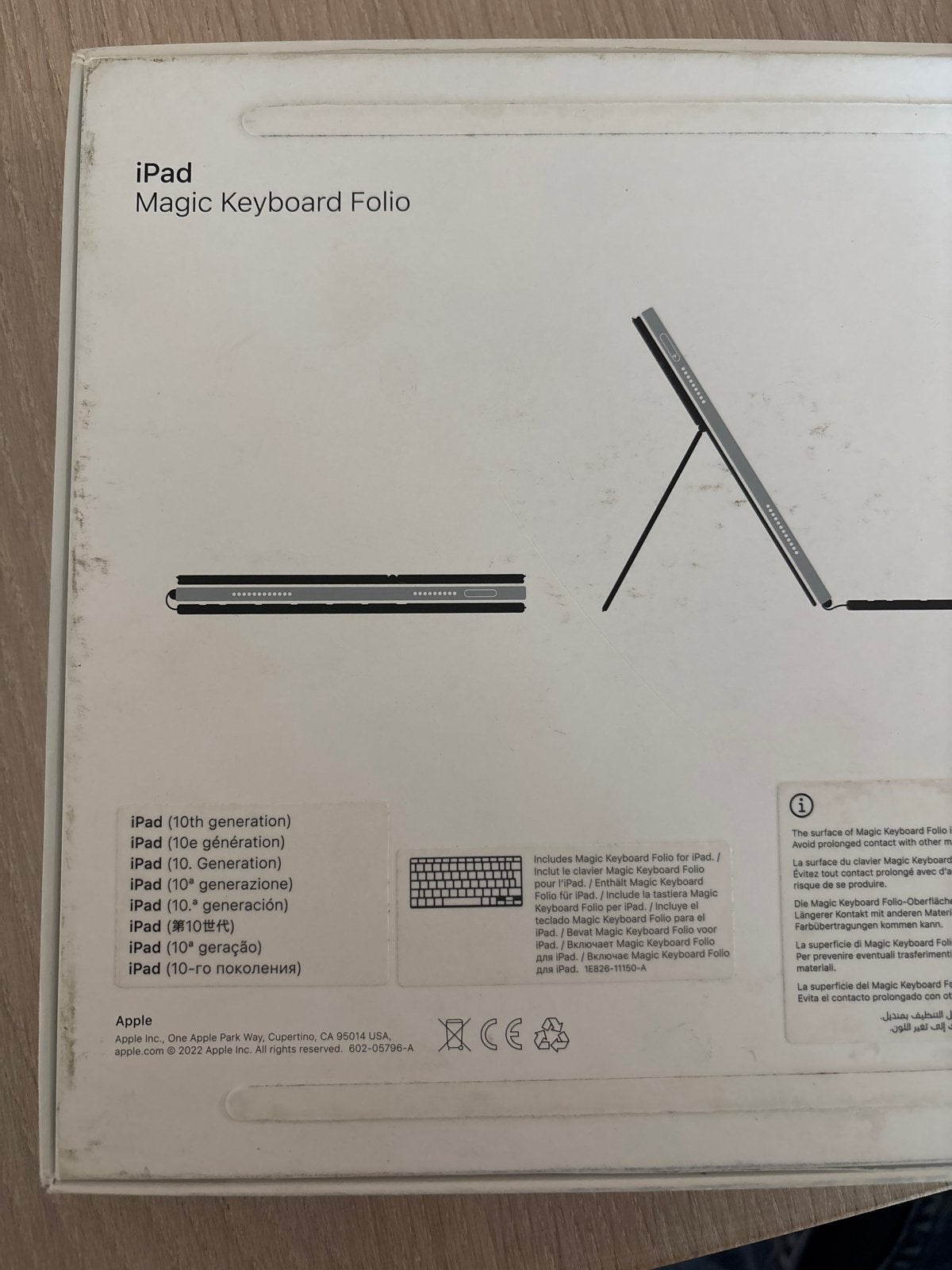 Nieuwe Apple Magic Keyboard Folio voor iPad (10e generatie), Ophalen of Verzenden, Nieuw