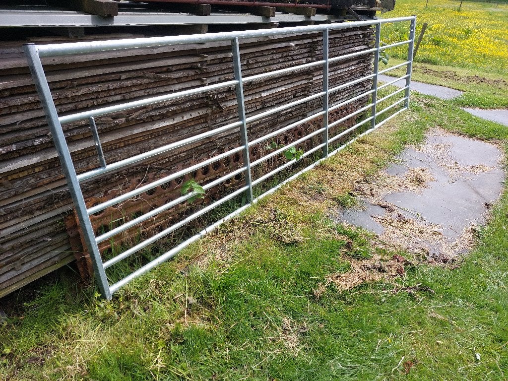 2 nieuwe verzinkte weidehekken / landhekken 450cm x 115cm, Ophalen, Nieuw, IJzer, Tuinhek