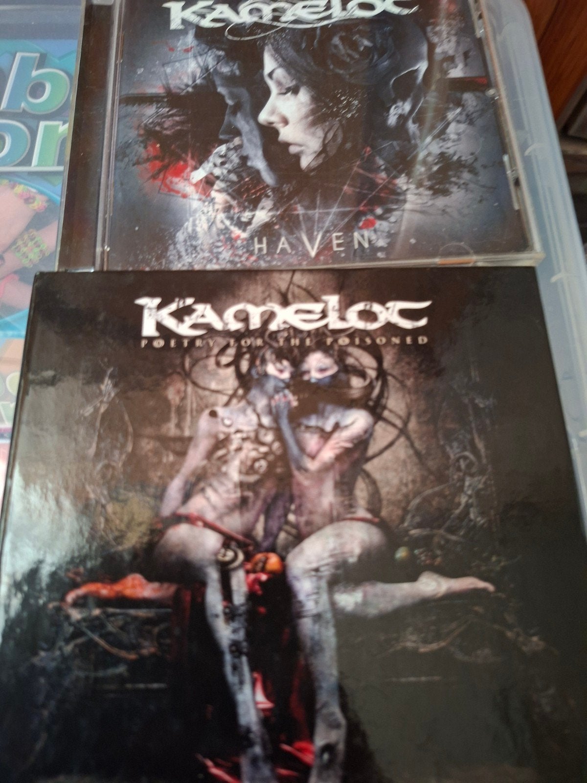 Kamelot CD's: Haven & Poetry for the Poisoned, Cd's en Dvd's, Ophalen of Verzenden, Zo goed als nieuw