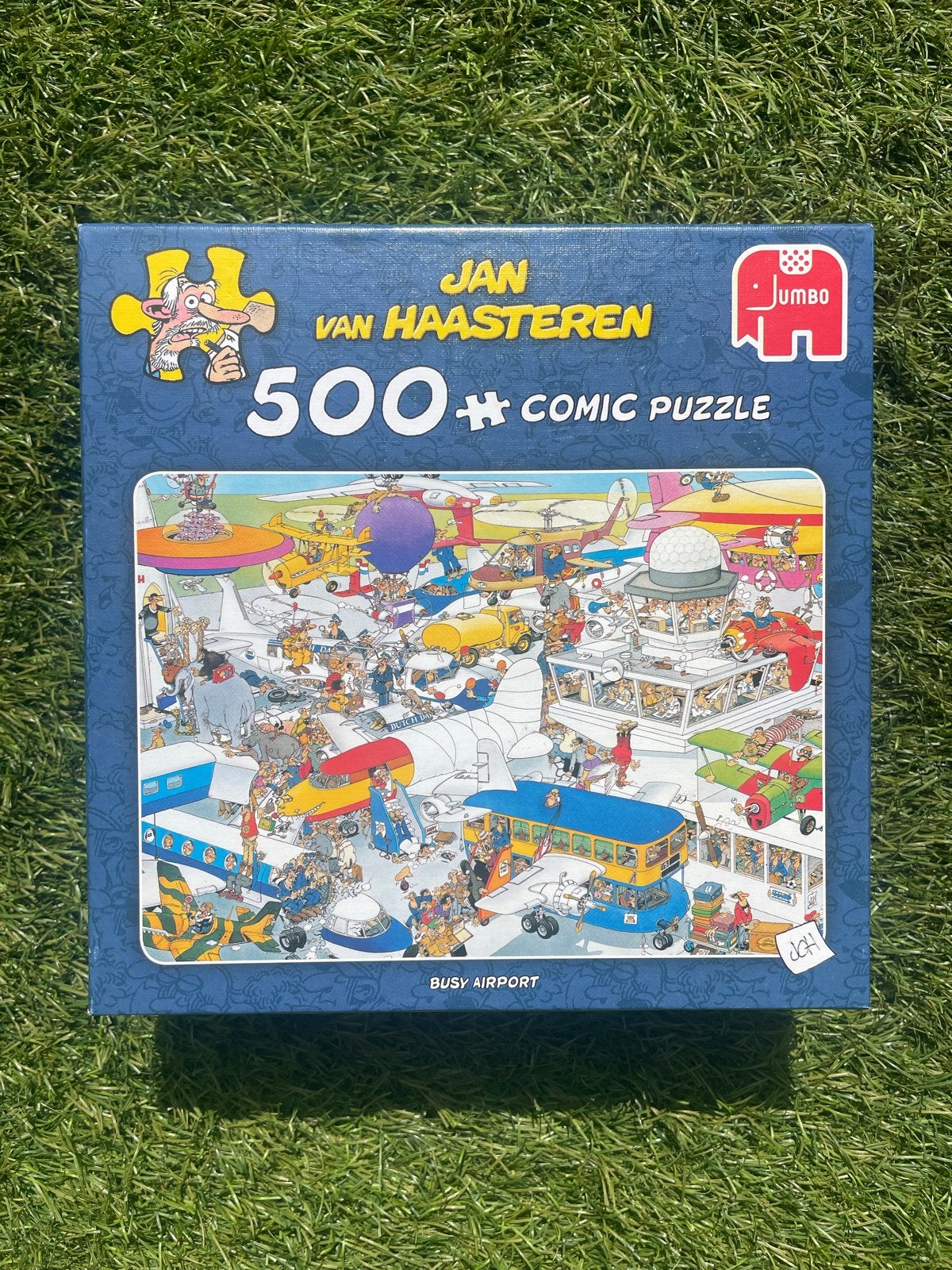 Jan van Haasteren Busy Airport 500 stukjes legpuzzel, Ophalen, 500 t/m 1500 stukjes, Zo goed als nieuw, Legpuzzel