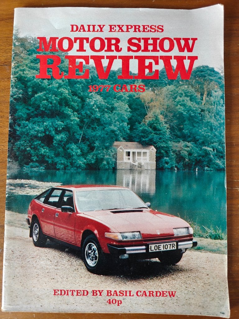 DAILY EXPRESS MOTOR SHOW REVIEW 1977, Ophalen of Verzenden, Gelezen, Algemeen