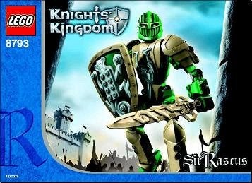 Lego | Kasteel | Sir Rascus | 8793, Lego, Gebruikt, Lego, Compleet