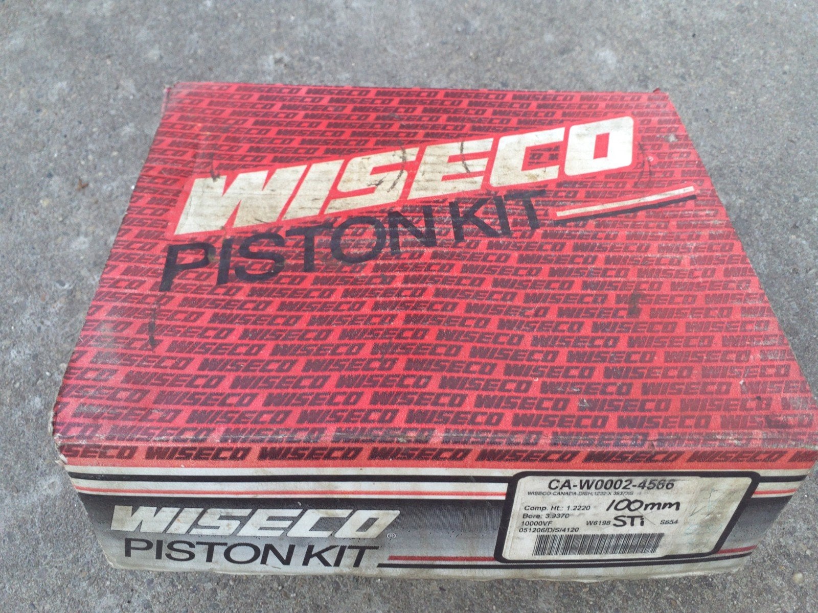 Subaru Wiseco 2.5 sti 100 mm piston kit, Ophalen of Verzenden, Subaru